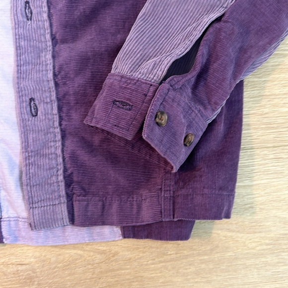 Urban Outfitters Purple Colour-Blocked Button Down Shirt - Picture 4 of 7